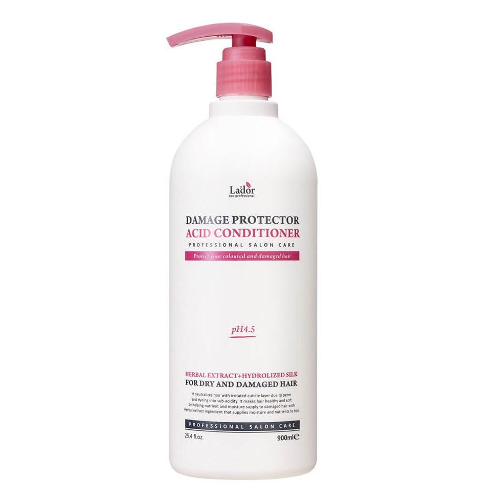 

Кондиціонер для сухого волосся Damaged Protector Acid Conditioner Lador 900 мл