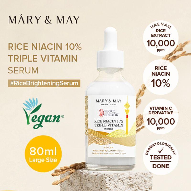 Mary&May Rice Niacin 10% Triple Vitamin Serum 80ml