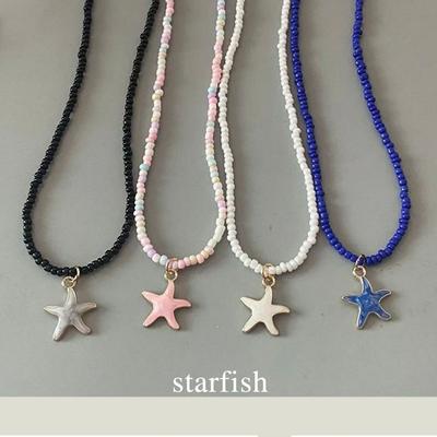 Frühlings-Sommer-Halskette für Frauen Mädchen Niedlich Romantisch Seestern Kurzer Hals Schmuck Party Hochzeit Halskette