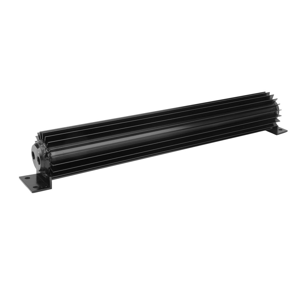 18in Aluminum Finned Oil Cooler Fast Cooling Anodized Fit for Car Truck