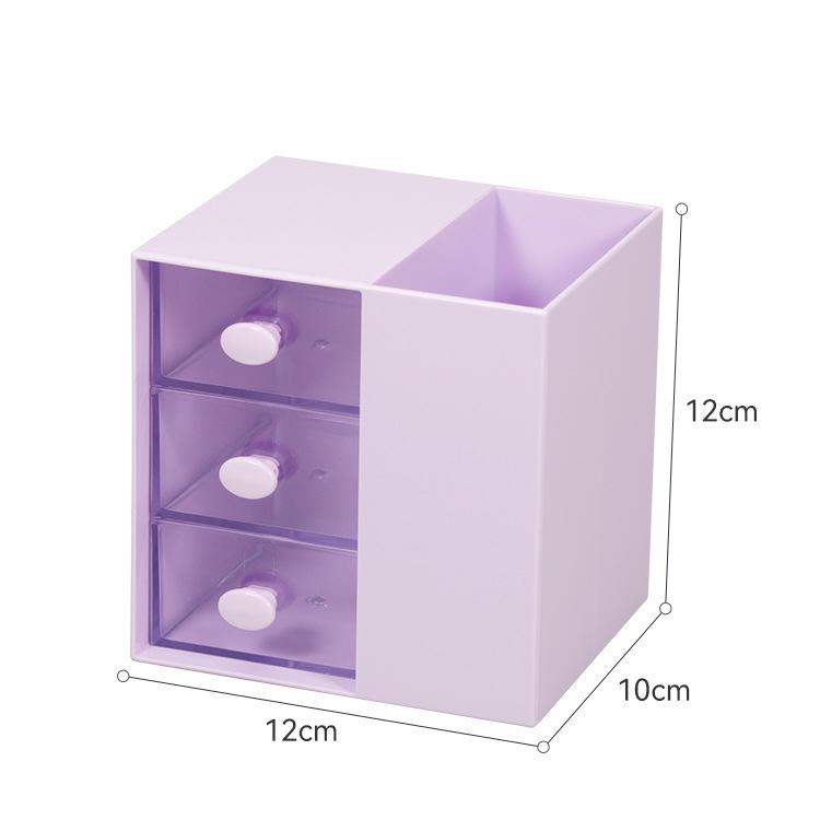 

Детский держатель для ручек, пластиковый органайзер, прозрачный держатель для ручек с несколькими отделениями, креативный держатель для ручек, настольный ящик для хранения канцелярских принадлежностей фиолетовый