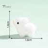 6 ks Mini Pig Figurka Pryskyřice Miniaturní Prase Ornament Planter Dekor Cartoon Mini Pig Socha pro mech Mikrokrajinka Pohádkové zahradní doplňky