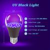 Black Light Bulbs 9W LED UV Blacklight AC 85-265V Transparent Cover Party Ghost House Fluorescent Atmosphere Decoration Light