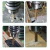 3-8mm Titan Beschichtet Hss Bohrer Set Aluminium Platte High-Speed Stahl