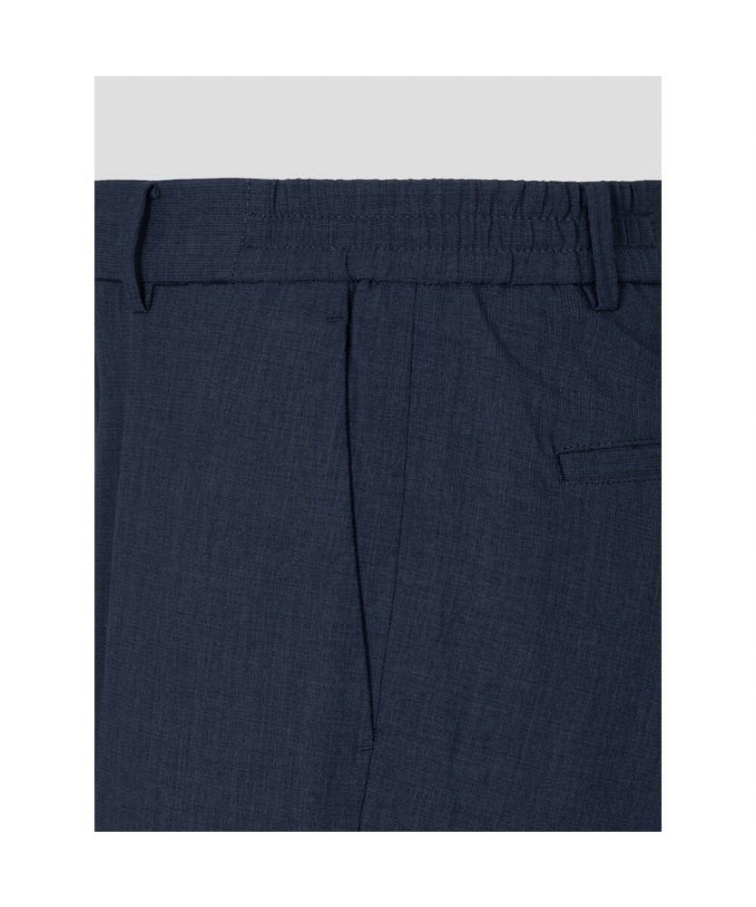 GLXY (GALAXY LIFESTYLE) Glxy [Galaxy Lifestyle][Sammu Clothing] Stretch Setup Pants Navy