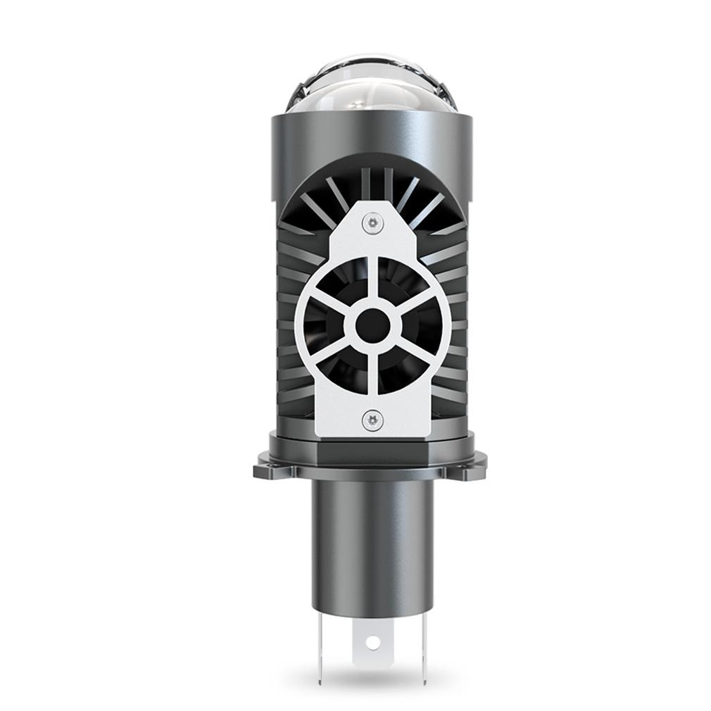 

XSTORM H4 Led Projector Headlights Double Lens Light 200W 30000LM H4 LED Projector Lens Mororcycle Headlight Canbus Car Lights H4 1PCS left light