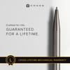 Cross Classic Century Titanium Gray Premium Gift Boxed Ballpoint Medium Perfect Gift for or Other Special Occasions Oil-Based Pen, Nib, Father's Day,