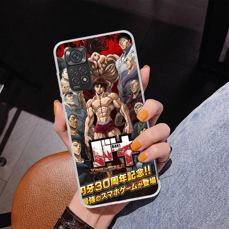 Baki the Grappler Original Anime Phone Case For Xiaomi Redmi Note 15 14 13 12S 12 11 Pro Plus 14S 11S 11E 10 10S 11T 5G Personal