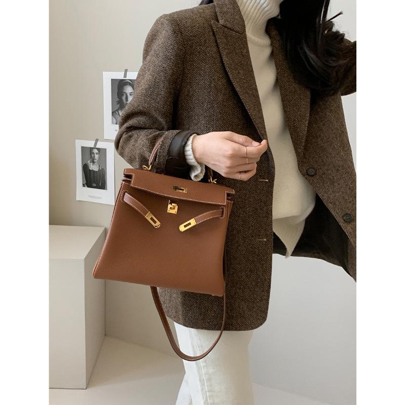 2025 Autumn Women's Versatile Wool Blend Jacket - Solid Color, Dongdaemun Korea
