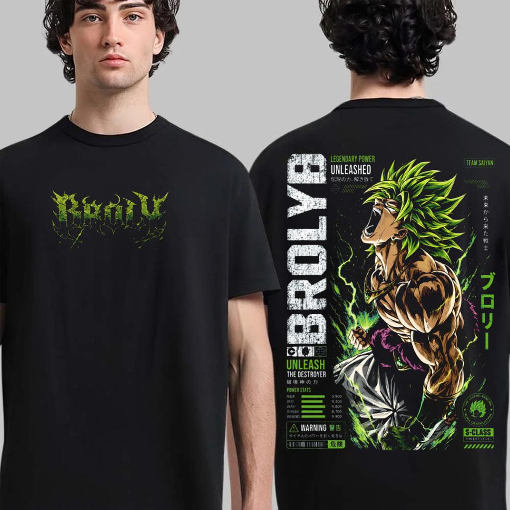 Dragon Ball Z Print Short Sleeve Cotton Tshirt Son Goku Vegeta Unisex Unisex Clothes Harajuku Y2k Tee Vintage Casual Tee Tops