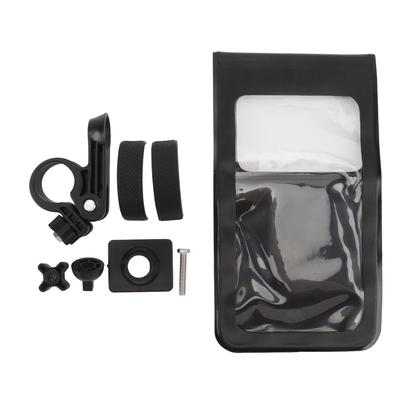 Fahrrad Handy Halter Tasche Fahrrad Handyhalter Lenker Tasche 360 Grad Drehung Multifunktion Wasserdicht Fahrrad Handy Tasche