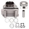 50mm Cylinder Assembly Kit Complete Piston Ring Kit Replacement for GY6 100cc Scooter Motorcycle