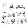 Charms Mix Mixed Plant Animal Pendants Minimalist Jewelry Components QC083