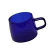 350ml Glass Coffee Cup Crystal Coffee Mug with Handle High Temperature Resistance for Home and