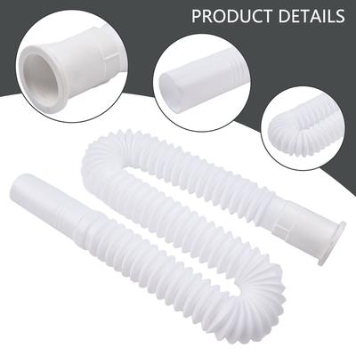 Plastic Drain Pipe Waste Pipe 32mm Diameter Adjustable Rustproof