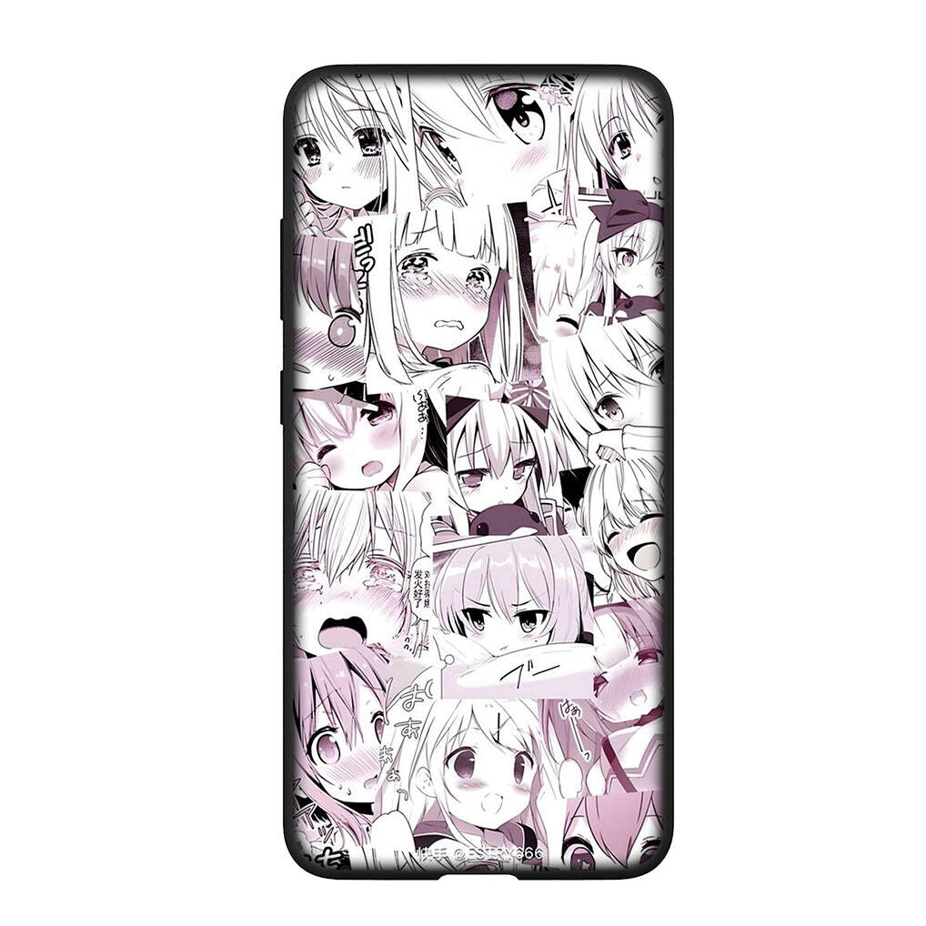 

для Samsung Galaxy S25 S24 S23 S22 Ultra FE Plus A17 A37 A57 A56 A55 A06 A16 A15 A36 A26 A35 A05 A25 A54 A34 Чехол Ахегао Аниме Девушка Вайфу Хентай Манга for Samsung Galaxy S10 Plus болюс