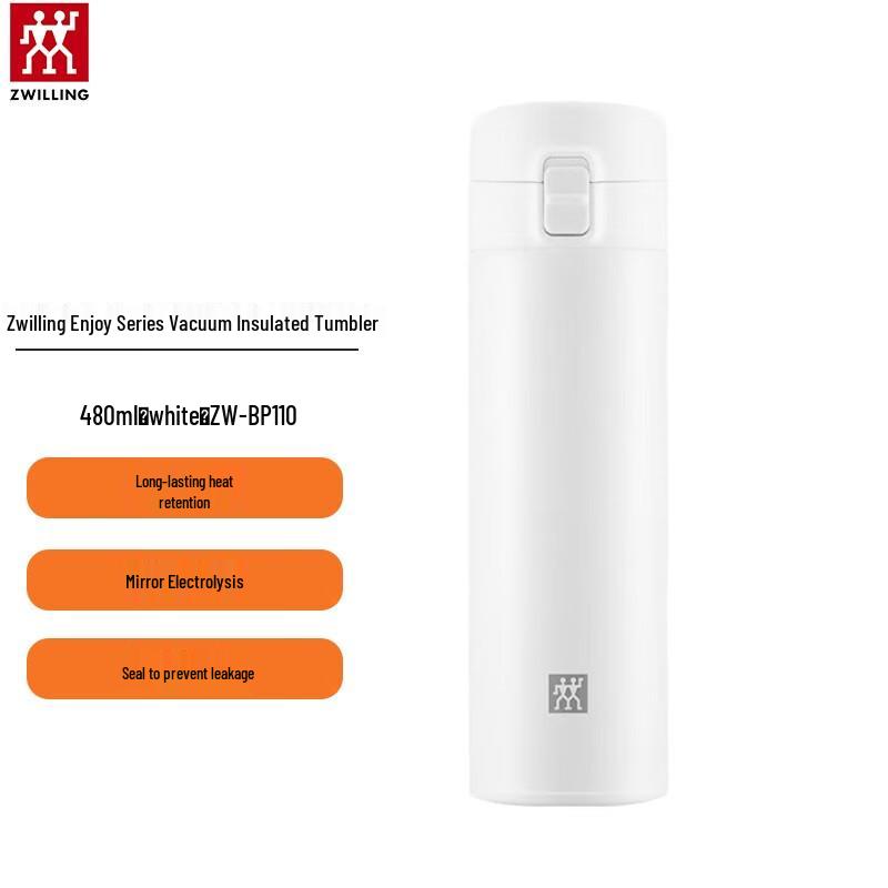 ZWILLING Enjoy Series Vacuum Insulated Pop-Up Lid Mug