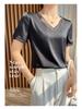 Women's Heavyweight Short Sleeve Crew Neck Mesh Base Layer T-Shirt in White