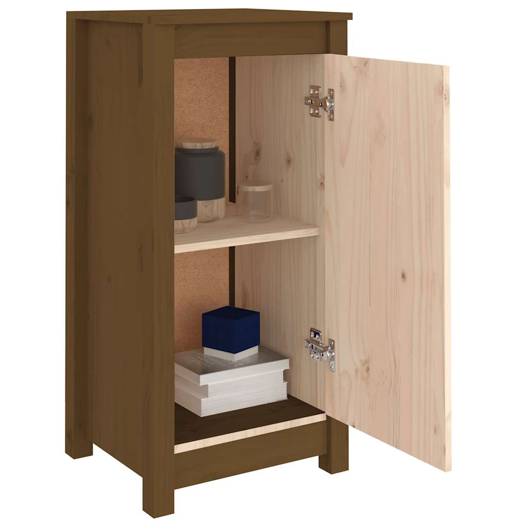 Sideboards 2 pcs. Honey Brown 39 x 35 x 80 cm Solid Pine Wood