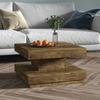 VidaXL Coffee Table Dark Brown 60x60x35 Cm MDF 286097