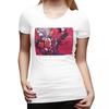 Loona Collage Helluva Boss Anime TShirt for Women Crew Neck Streetwear T Shirts Womens Tees Short Summer Clothes Tops