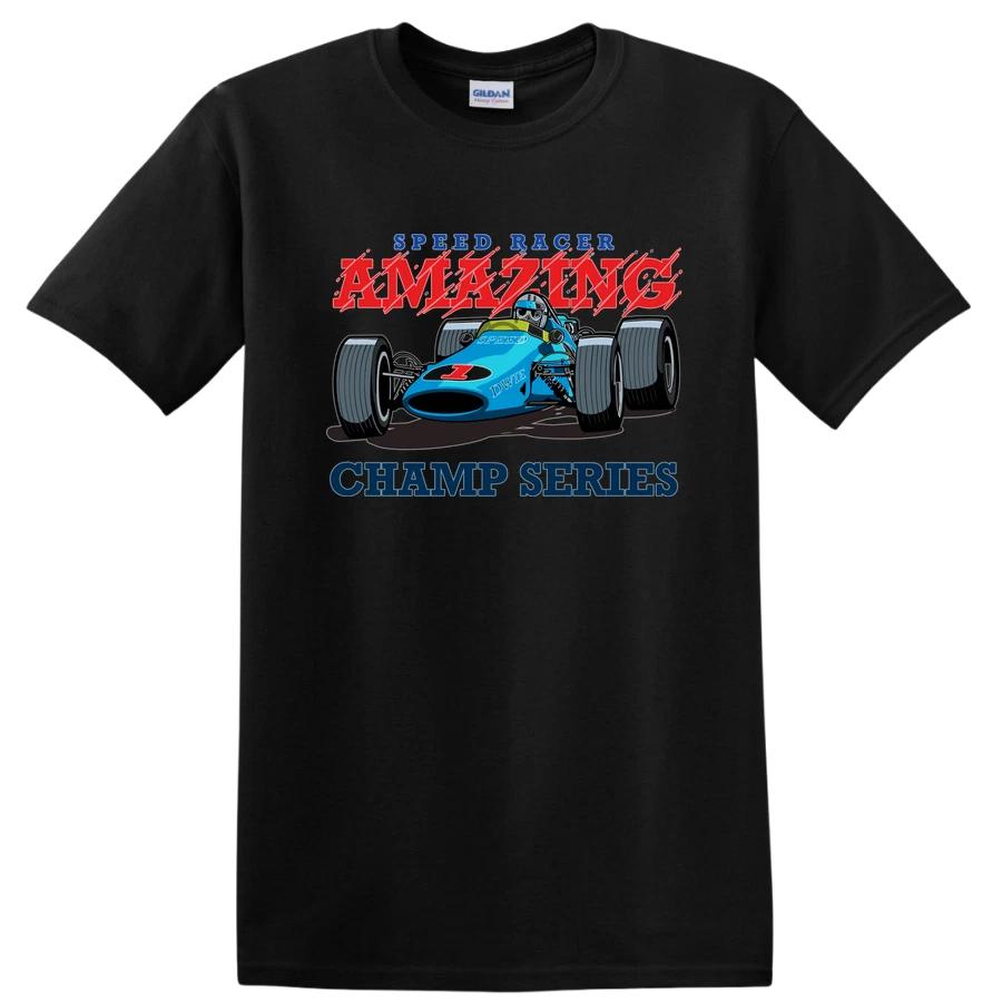 Amazing Racer Champ Series T Shirt Racing Car Vintage Tee Design Motorsport S