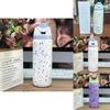 Hello Kitty Kuromi Butterfly Knot Floral Print Stainless Steel Insulated Cup With Lock Clip For Outdoor Activities