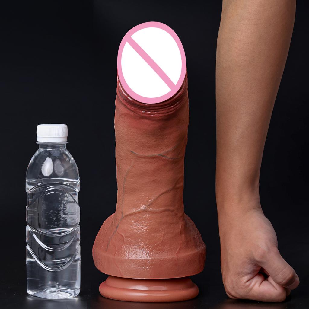 Oversized Realistic Dildo Huge Penis Penetration Anal Sex Toys For Women Masturbation Soft Dick Dildos Sexy Adult Female Sex Toy