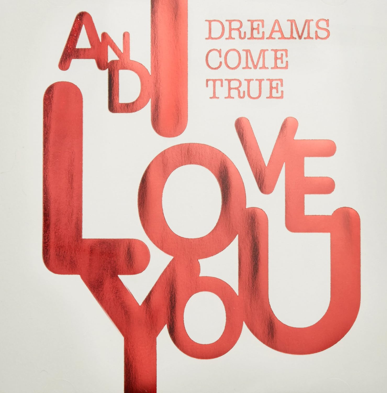 

CD DREAMS COME TRUE - AND I LOVE YOU UPCH20063PROMO Japan ObiJapanese Pop/Rock Used