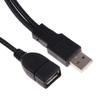 High Quality USB 2.0 Cable USB Double Splitter Adapter Cable One To Two Female To USB 2 Male Charging Data Cable