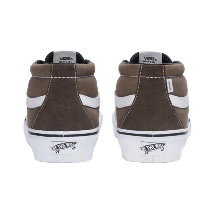 Vans JJJJound X Sk8-Mid VLT LX Brown Unisex Sneakers VN0A7TNH2D7