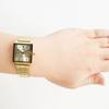 CASIO Casio Standard Analog Square Metal Gold Watch Women's LTP-V007G-9E