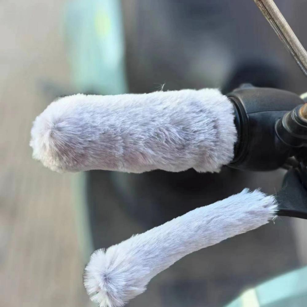 Practical Bicycle Grip Sleeves Winter Motorcycle Handle Protective Cover  Tricycles
