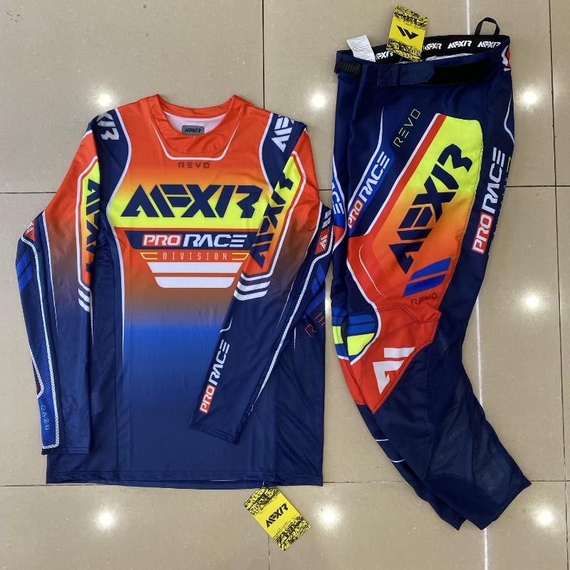 Motorcycle Clothing Set Off Road MX Jersey Pants Set Dirt Bike Combo Gear Set Racing Motocross Set