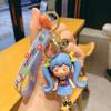 Adorable Girl Anime Keychain Charming Car Key Holder Cute Bag Decoration
