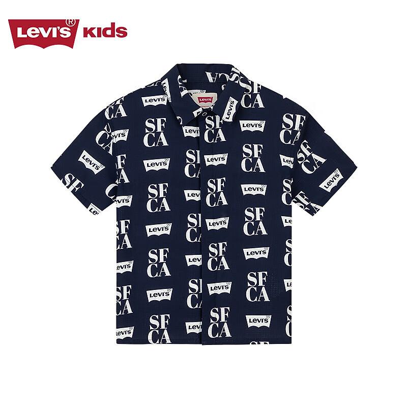 Levi s Boys  Printed Short Sleeve Shirt 6