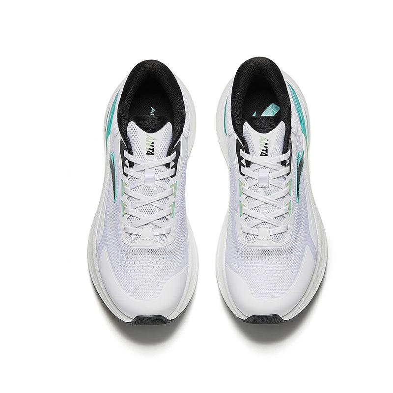 Anta Atmungsaktive Leichte Freizeit-Laufschuhe Herren Reine Weiße Sneaker 112435536-5