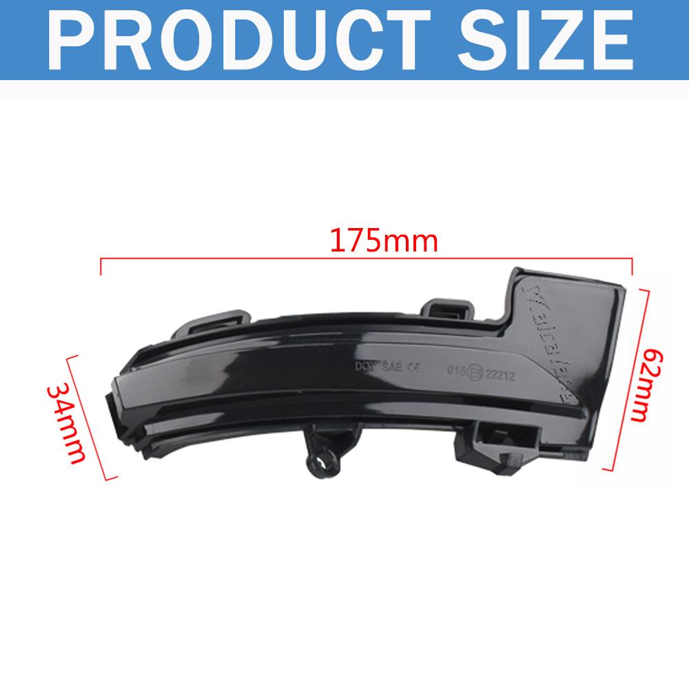 Dynamic Blinker LED Turn Signal Light for Skoda Octavia Mk3 A7 5E 2013-2018 VW T-Roc T-corss 2018 2019 2020 Mirror Indicator