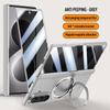 For Magsafe Magnetic Metal 360 Rotate Holder Tempered Glass Film Protect Case For Samsung Galaxy Z Fold 8Ultra Spring Hinge Cove