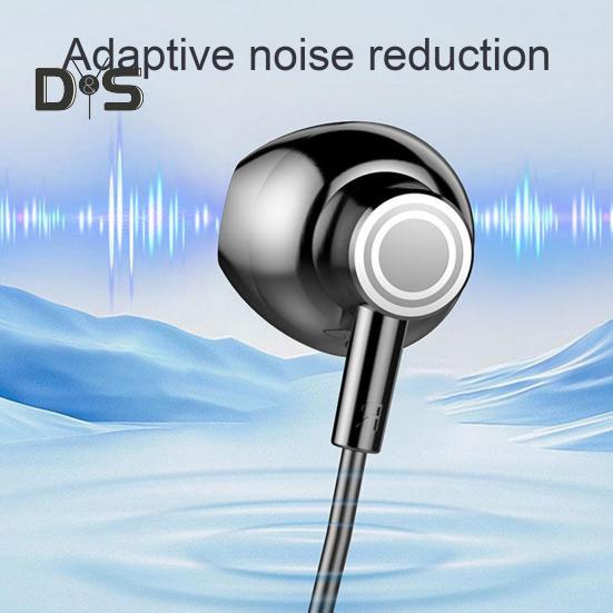 Wireless Earphone Bluetooth-compatible Hanging Neck Headset LED Display Waterproof Wireless Neckband Headphone