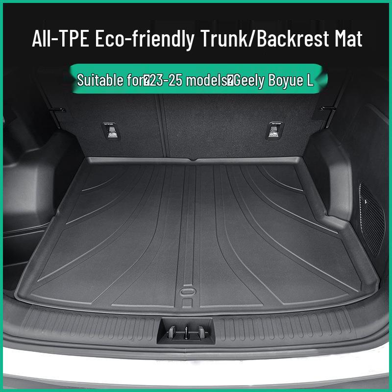 Geely Boyue L (23-25) TPE Trunk Mat & Seat Back Cushion - Eco-Friendly