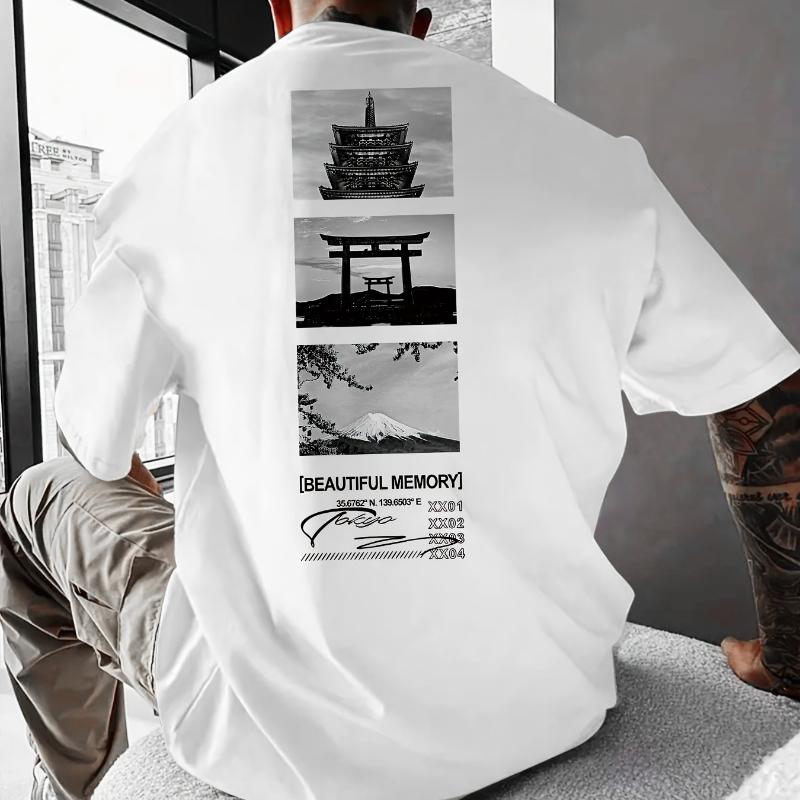 

Perfect for Hiking & Daily Errands, Breathable & Quick-Dry, Men s T-Shirt XXL белый