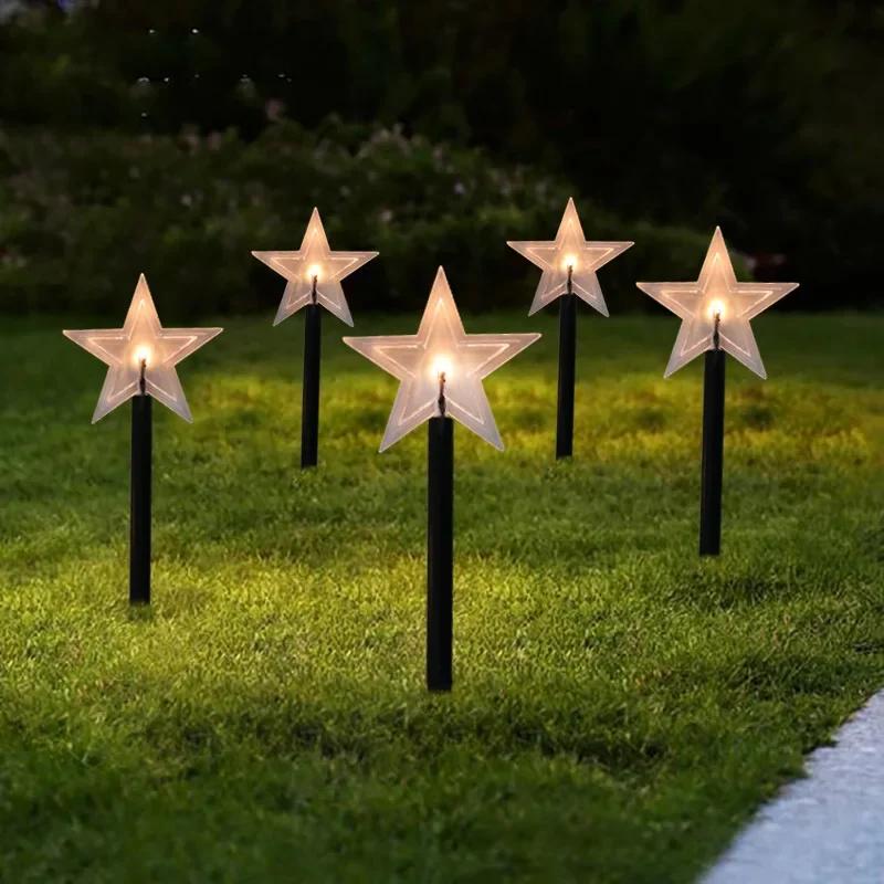Christmas Decor Solar Lamp Garden Light Exterior Cane Light Solar Powered Led for Outdoor Home Decore