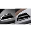 2Pcs Piano Black Dashboard Air Vent Outlet Cover For BMW X5 E70 X6 E71 2008-2014