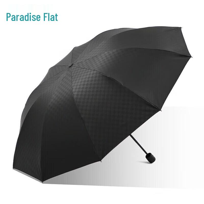 Paradise 31125E 10-Rib Double Folding Sun/Rain Umbrella