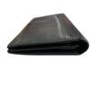 Used 180053 PRADA Prada leather bi-fold long wallet black black