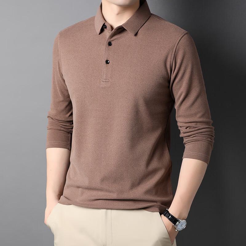 TUCANO Men's De Rong Thermal Long Sleeve Polo Shirt