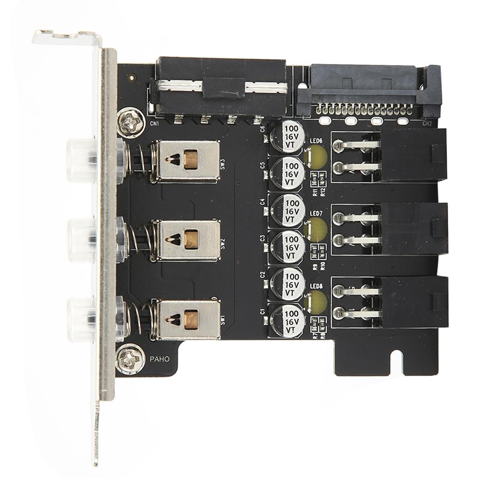 Desktop PC Expansion Controller MultiSystem Switching Optical Drive Support 80mm Half Height CHASSIS HTPC(PH33 )
