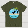 Dinosaur Offline Nerdy T-Shirt