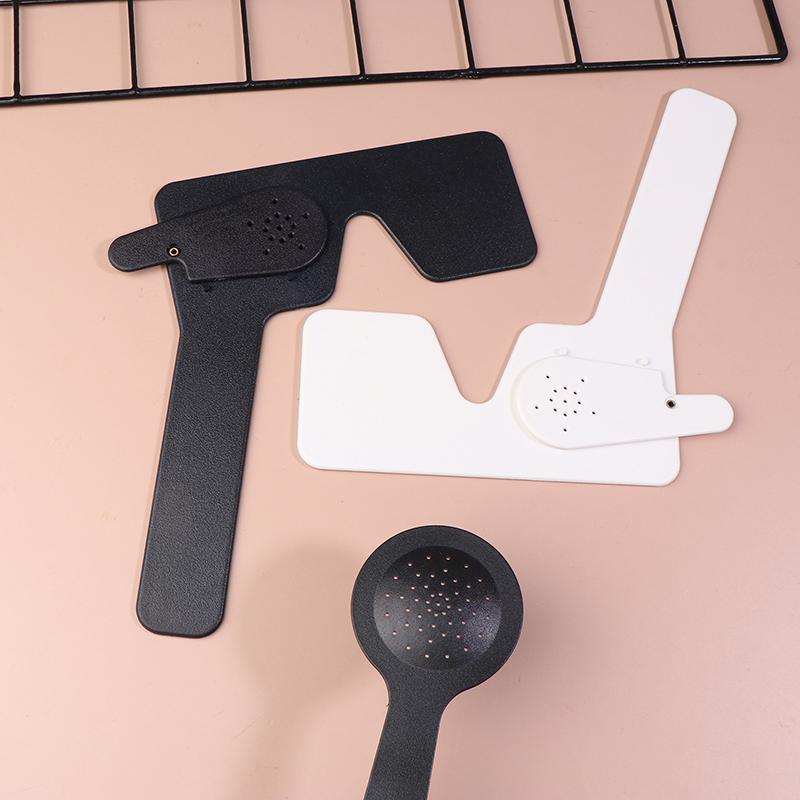 Eye Occluder For Vision Test And Optometry Eye Spoon Eyesight Adjustment Ruler Multiple Pin Hole Occluder Eye Patch